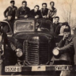 Şcoala de şoferi în 1962 cu Izachil Cifor