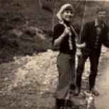 La pescuit pe valea Carelor în 1979 cu Silivan şi Maria Lup